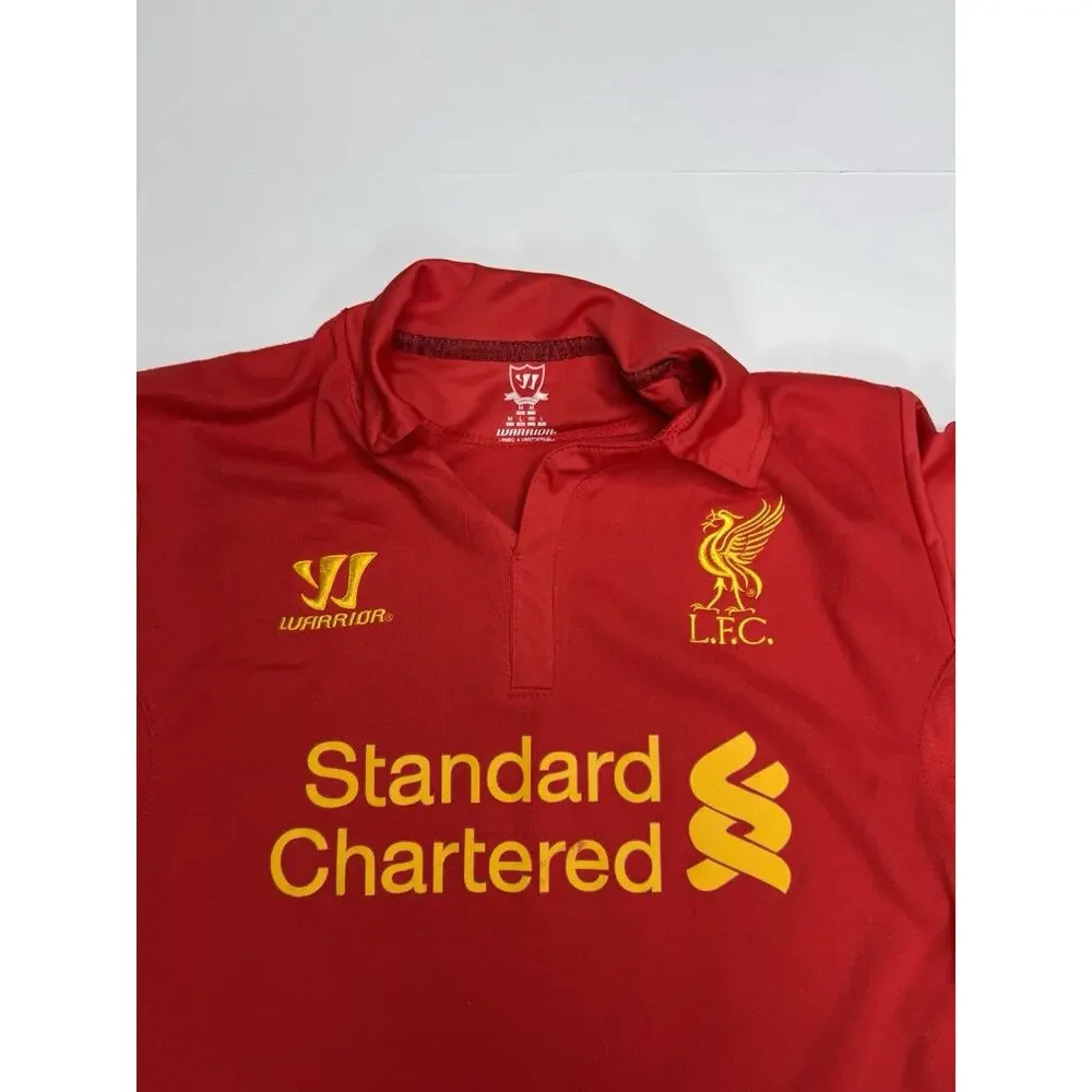 Warrior Liverpool FC 2012/13 Home Jersey Suarez 7 Red Soccer Shirt S